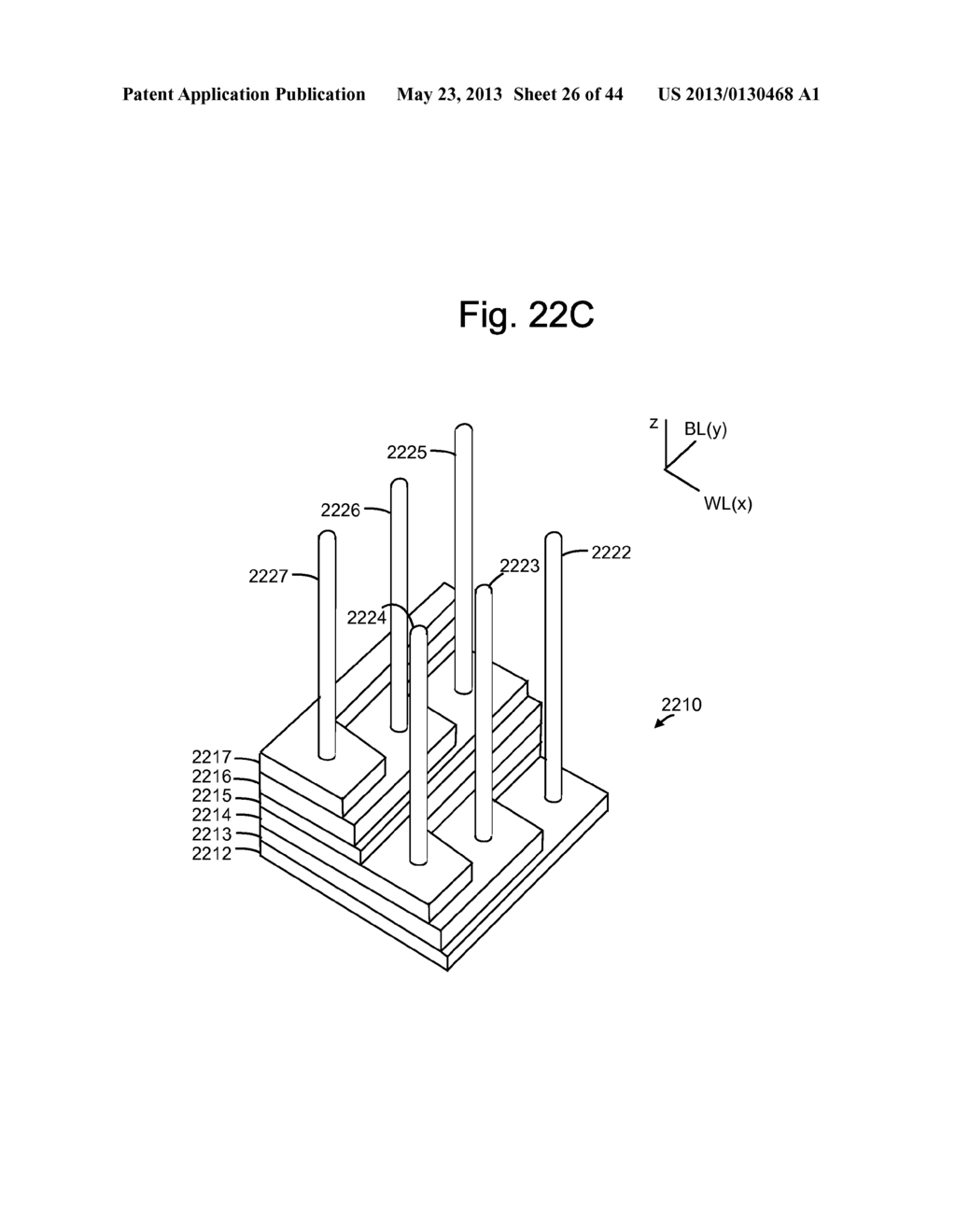 Method For Fabricating Passive Devices For 3D Non-Volatile Memory - diagram, schematic, and image 27