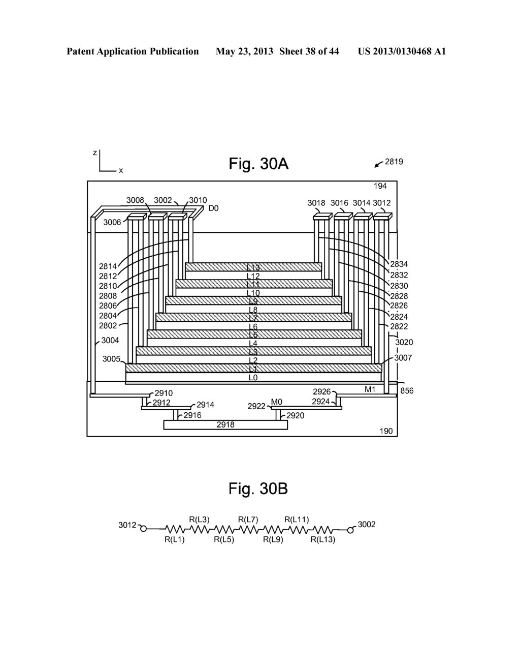 Method For Fabricating Passive Devices For 3D Non-Volatile Memory - diagram, schematic, and image 39