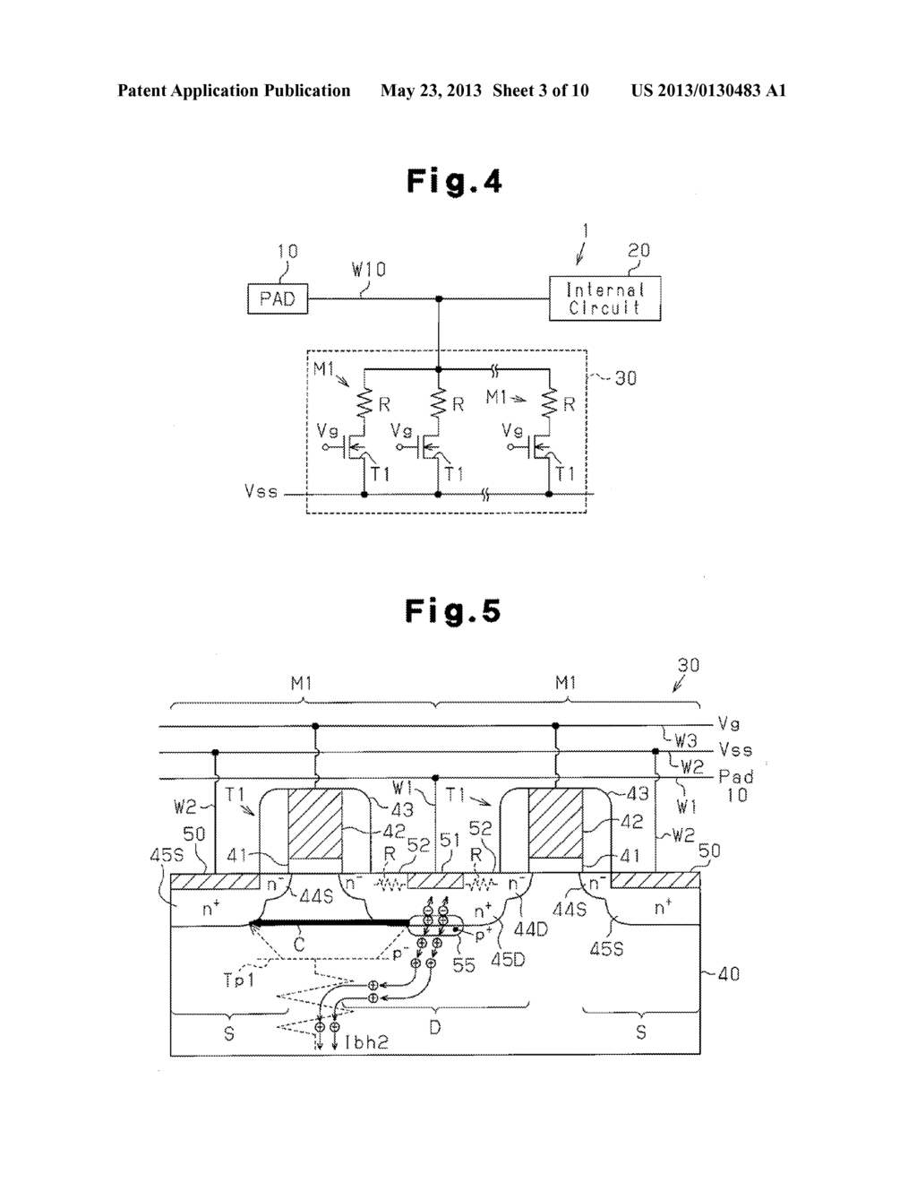 ELECTRO-STATIC DISCHARGE PROTECTION DEVICE, SEMICONDUCTOR DEVICE, AND     METHOD FOR MANUFACTURING ELECTRO-STATIC DISCHARGE PROTECTION DEVICE - diagram, schematic, and image 04