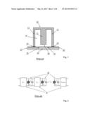 COUPLING MECHANISM FOR A PCB MOUNTED MICROWAVE RE-ENTRANT RESONANT CAVITY diagram and image