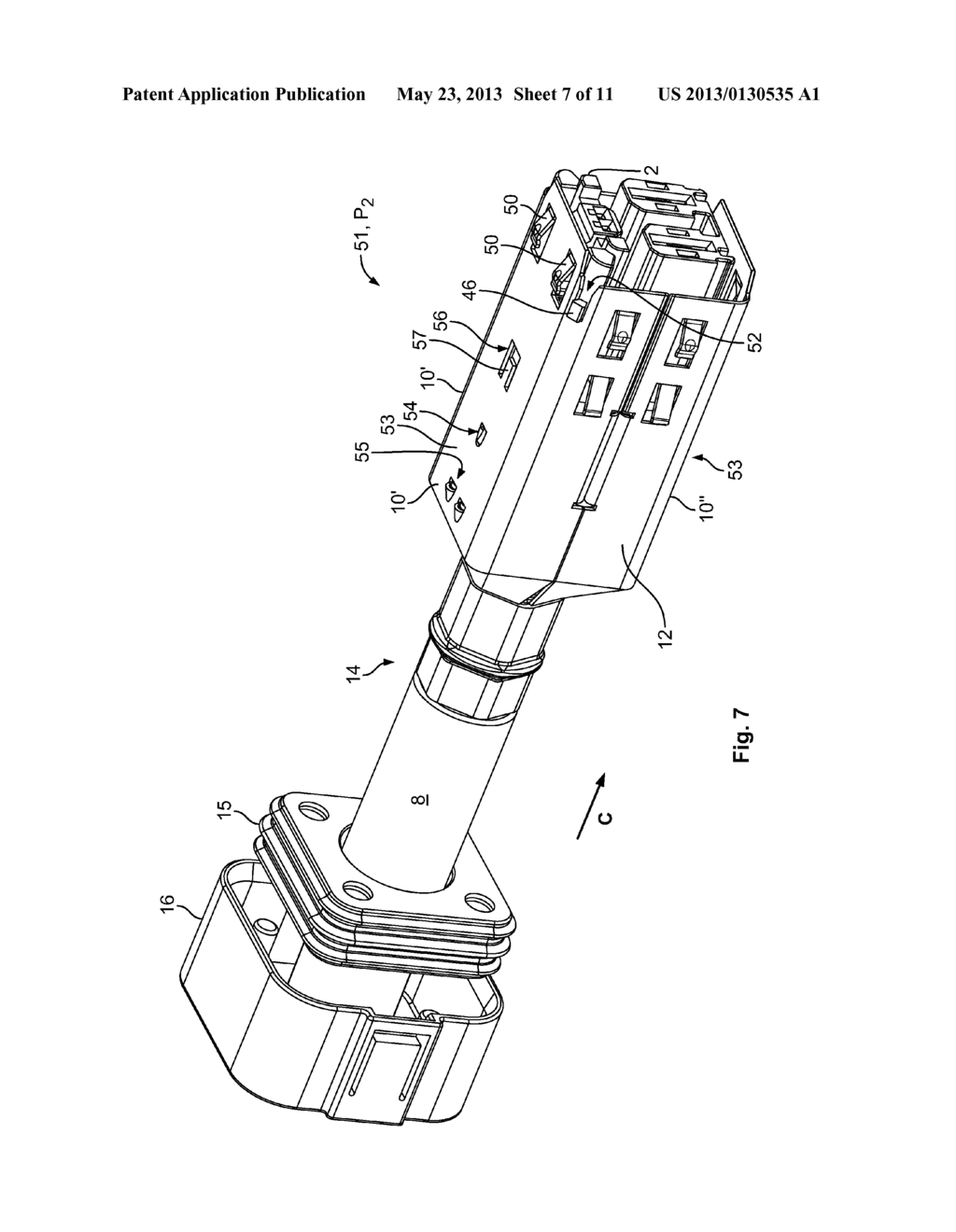 ELECTRICAL CONNECTOR WITH AN OUTER HOUSING, AN INNER HOUSING AND AN     INDICATOR SLEEVE - diagram, schematic, and image 08