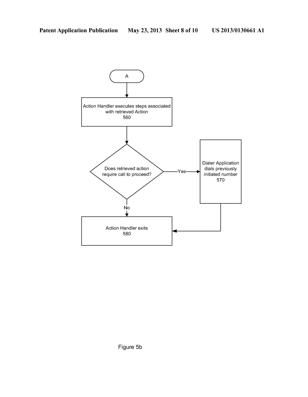 SYSTEM AND METHOD FOR PERFORMING AN ACTION ON A PHONE IN RESPONSE TO A     USER INITIATING AN OUTBOUND CALL TO ONE OR MORE SELECT PHONE NUMBERS - diagram, schematic, and image 09