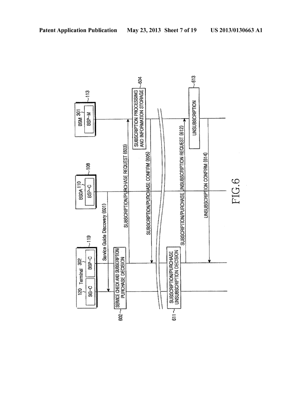 METHOD AND SYSTEM FOR PROVIDING NOTIFICATION MESSAGE IN A MOBILE BROADCAST     SYSTEM - diagram, schematic, and image 08