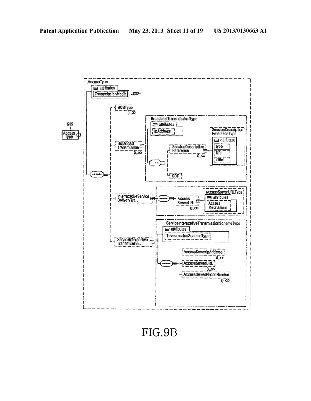 METHOD AND SYSTEM FOR PROVIDING NOTIFICATION MESSAGE IN A MOBILE BROADCAST     SYSTEM - diagram, schematic, and image 12