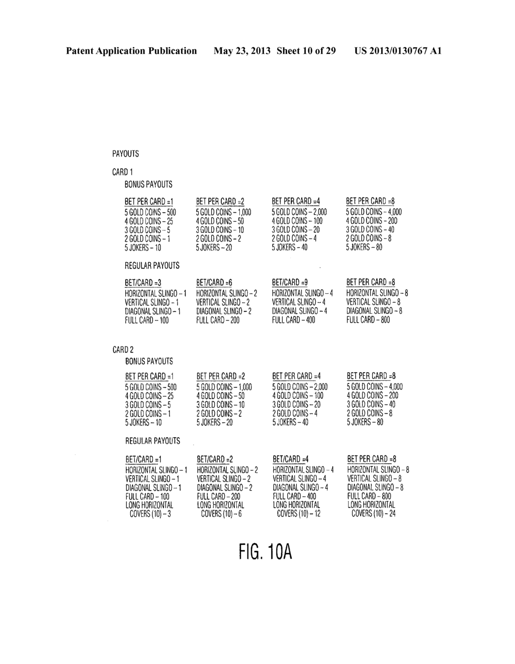 BINGO-TYPE MATCHING GAME - diagram, schematic, and image 11