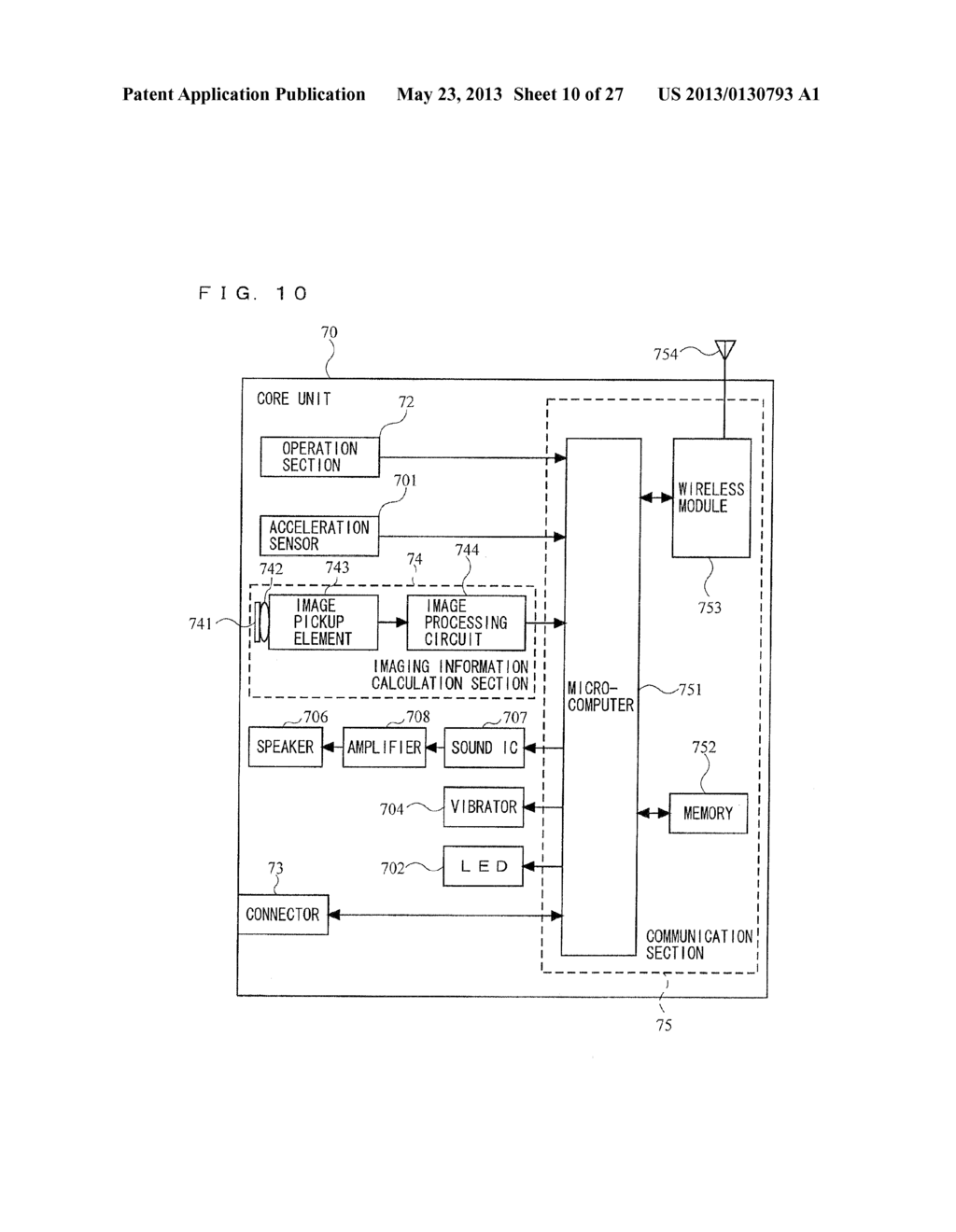 GAME SYSTEM AND CONTROLLER - diagram, schematic, and image 11