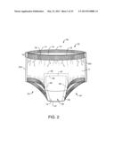 METHOD OF FOLDING PANT-LIKE DISPOSABLE ABSORBENT GARMENTS IN A CHUTE diagram and image