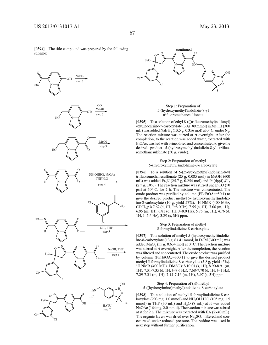BORON-CONTAINING SMALL MOLECULES - diagram, schematic, and image 68