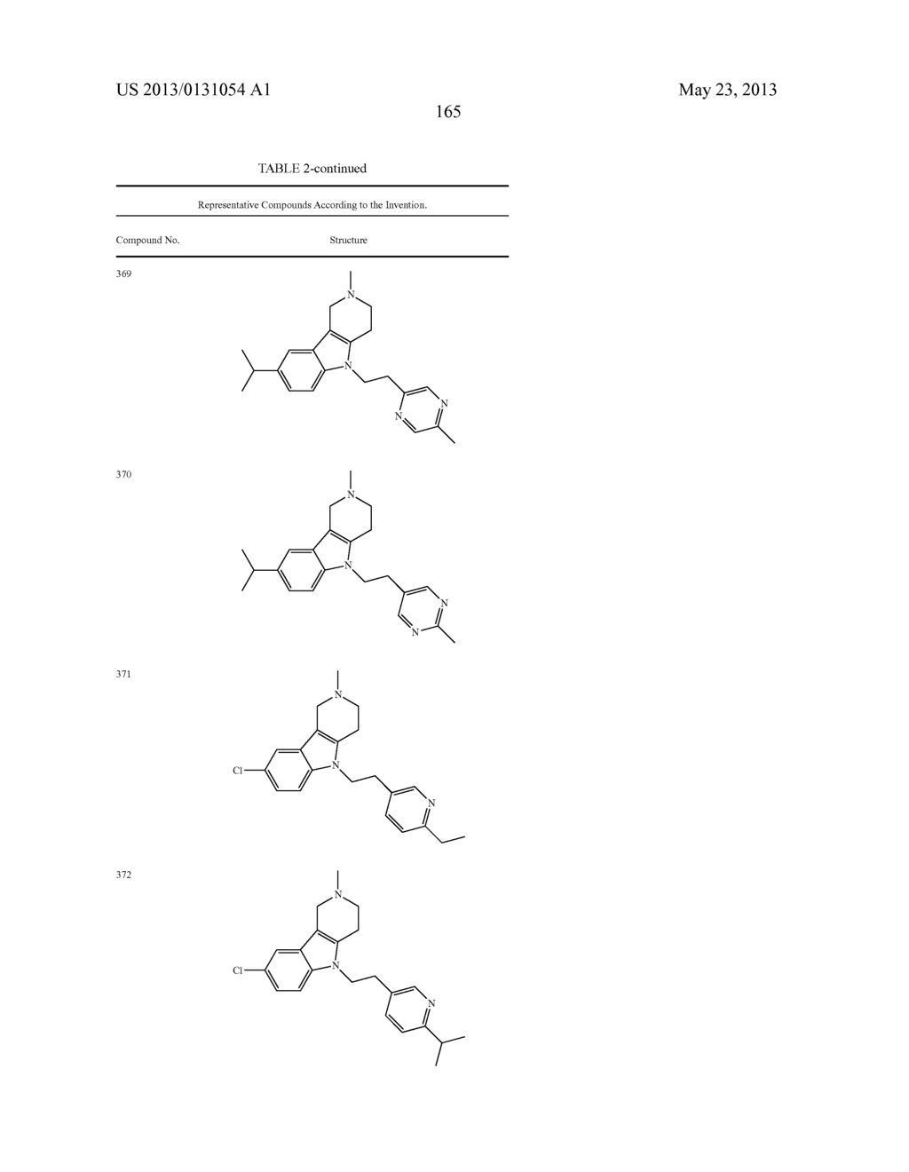 TETRACYCLIC COMPOUNDS - diagram, schematic, and image 190