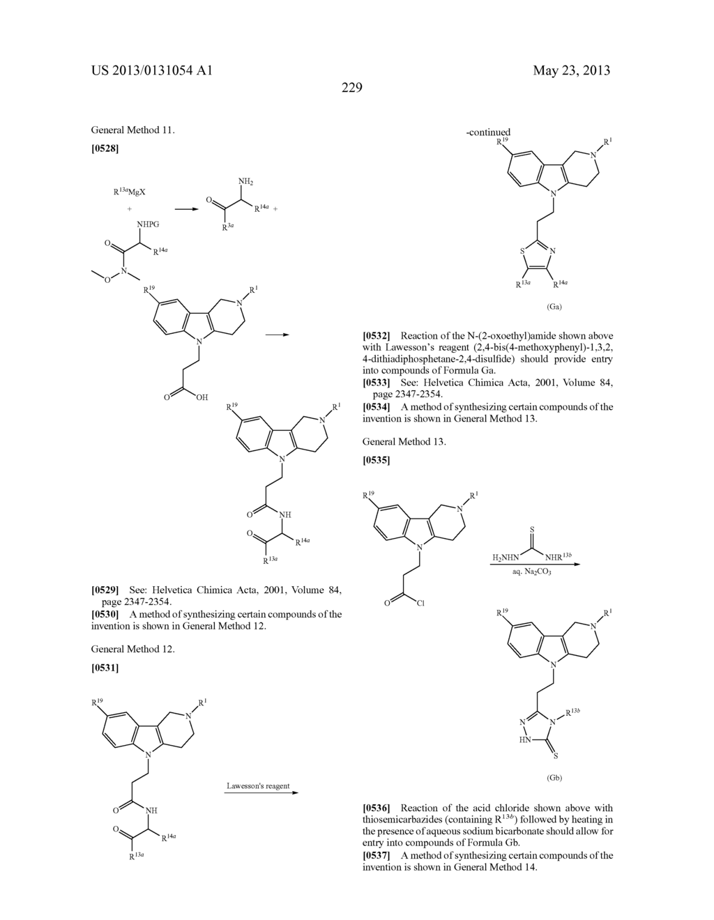 TETRACYCLIC COMPOUNDS - diagram, schematic, and image 254