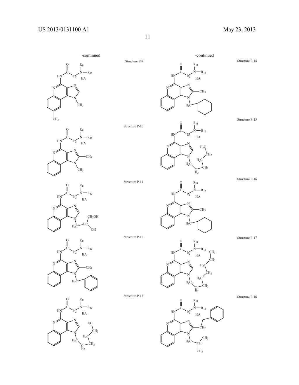 HIGH PENETRATION PRODRUG COMPOSITIONS OF     1H-IMIDAZO[4,5-C]QUINOLIN-4-AMINES AND     1H-IMIDAZO[4,5-C]QUINOLIN-4-AMINE-RELATED COMPOUNDS AND USES THEREOF - diagram, schematic, and image 13