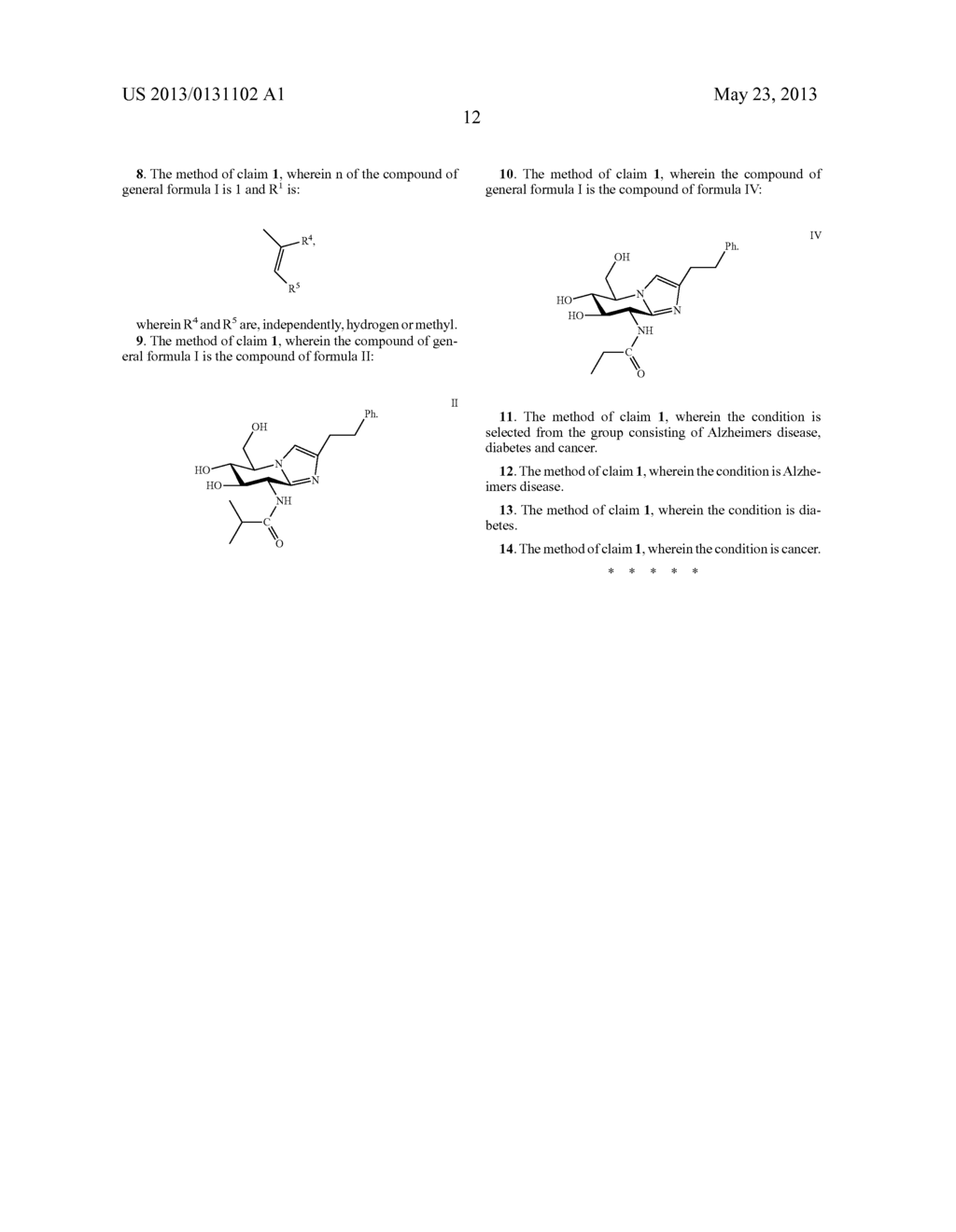 SELECTIVE GLYCOSIDASE INHIBITORS - diagram, schematic, and image 18