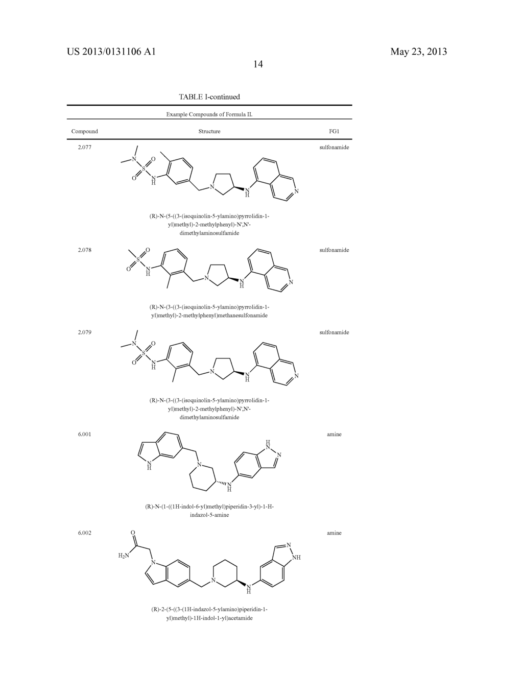 BIFUNCTIONAL RHO KINASE INHIBITOR COMPOUNDS, COMPOSITION AND USE - diagram, schematic, and image 15