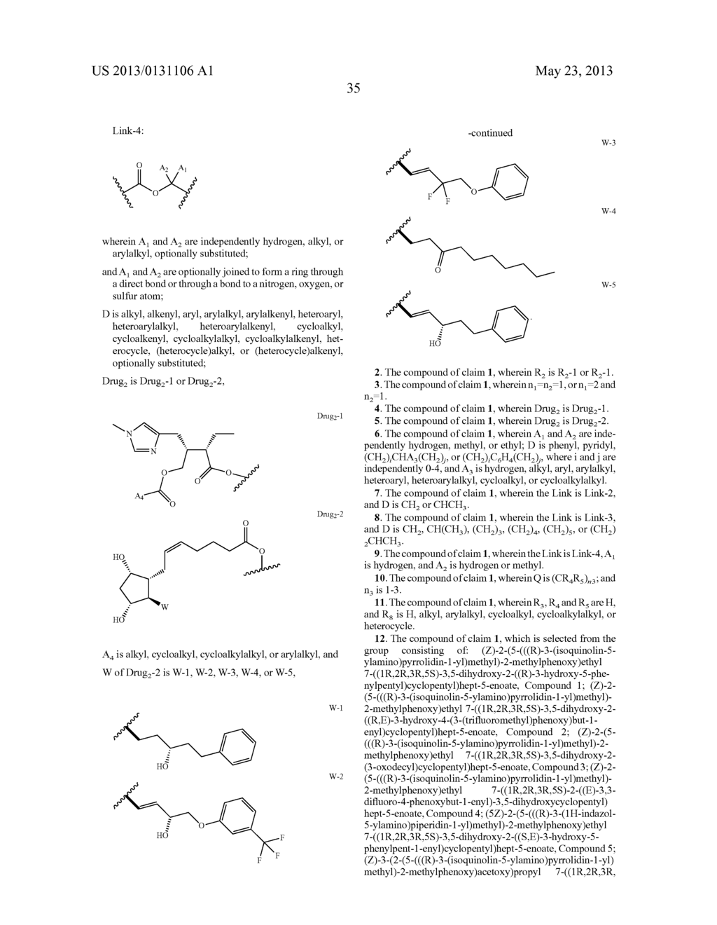 BIFUNCTIONAL RHO KINASE INHIBITOR COMPOUNDS, COMPOSITION AND USE - diagram, schematic, and image 36