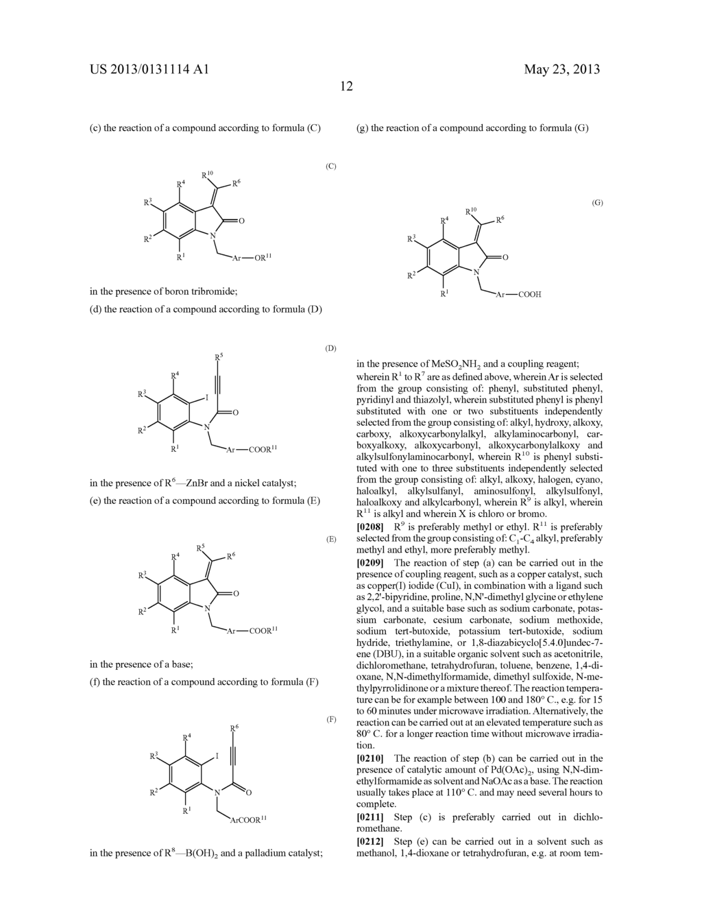 NOVEL ALKENE OXINDOLE DERIVATIVES - diagram, schematic, and image 13