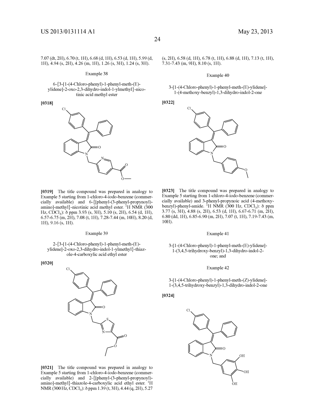 NOVEL ALKENE OXINDOLE DERIVATIVES - diagram, schematic, and image 25