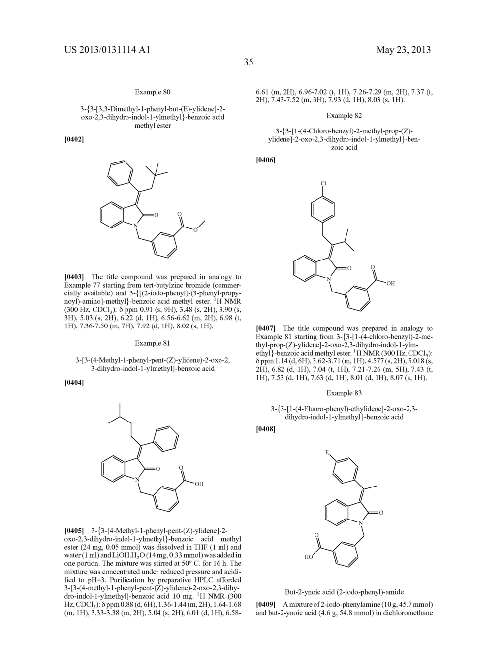 NOVEL ALKENE OXINDOLE DERIVATIVES - diagram, schematic, and image 36