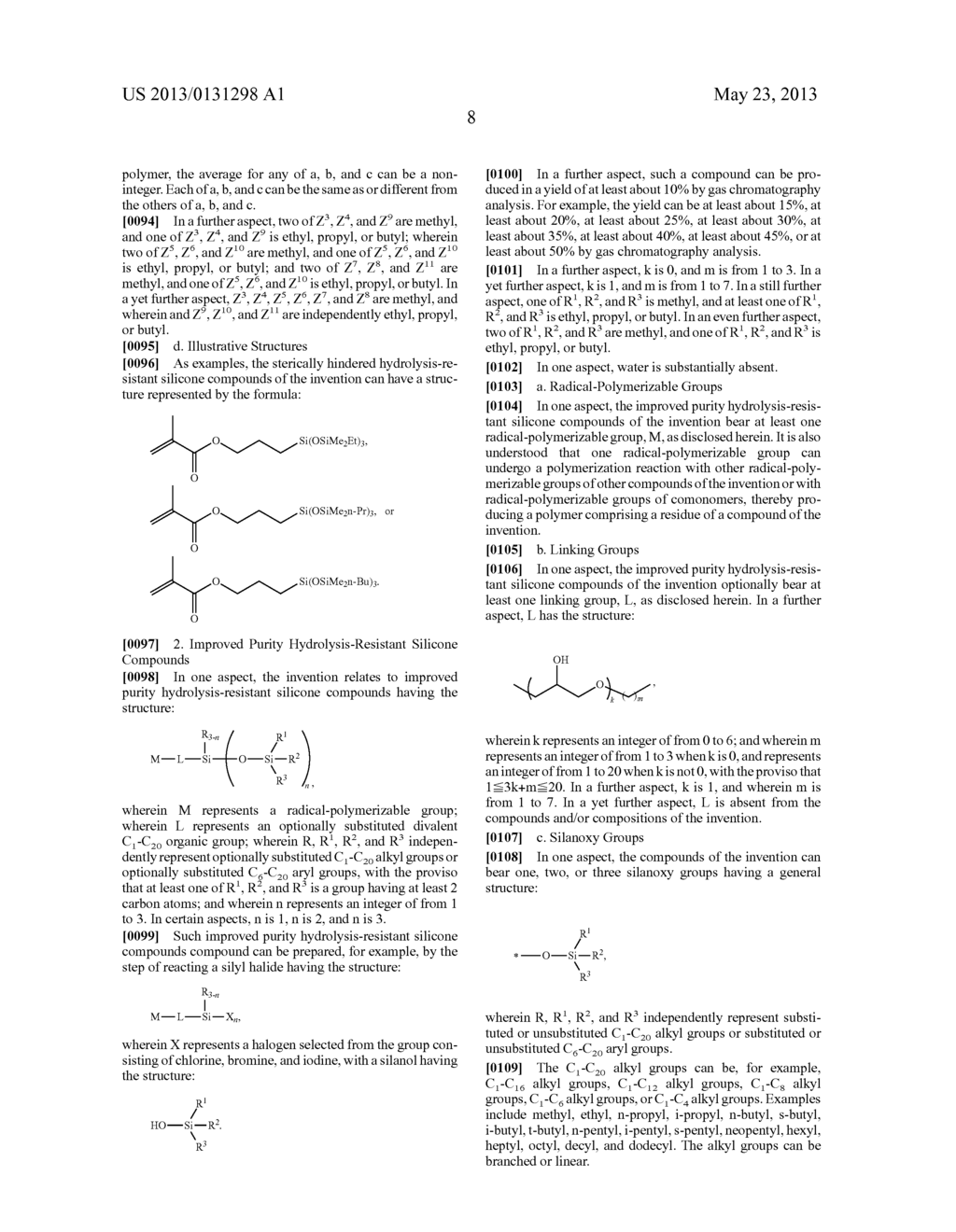 HYDROLYSIS-RESISTANT SILICONE COMPOUNDS - diagram, schematic, and image 11