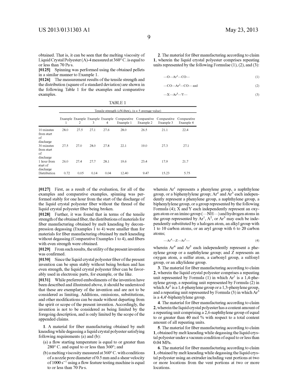 MATERIAL FOR FIBER MANUFACTURING AND FIBER - diagram, schematic, and image 10