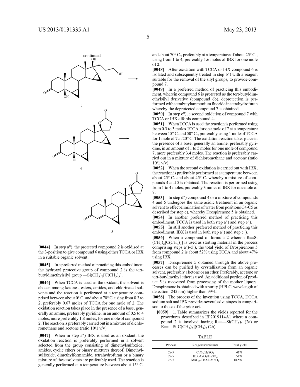 METHODS FOR THE PREPARATION OF DROSPIRENONE AND INTERMEDIATES THEREOF - diagram, schematic, and image 06