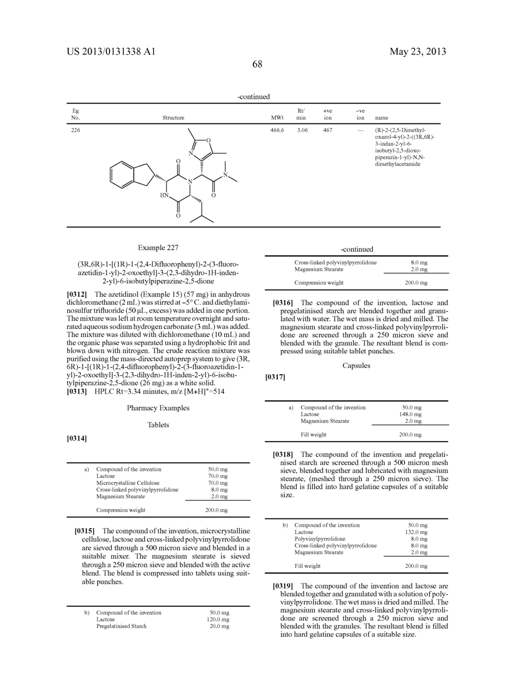 SUBSTITUTED DIKETOPIPERAZINES AS OXYTOCIN ANTAGONISTS - diagram, schematic, and image 69