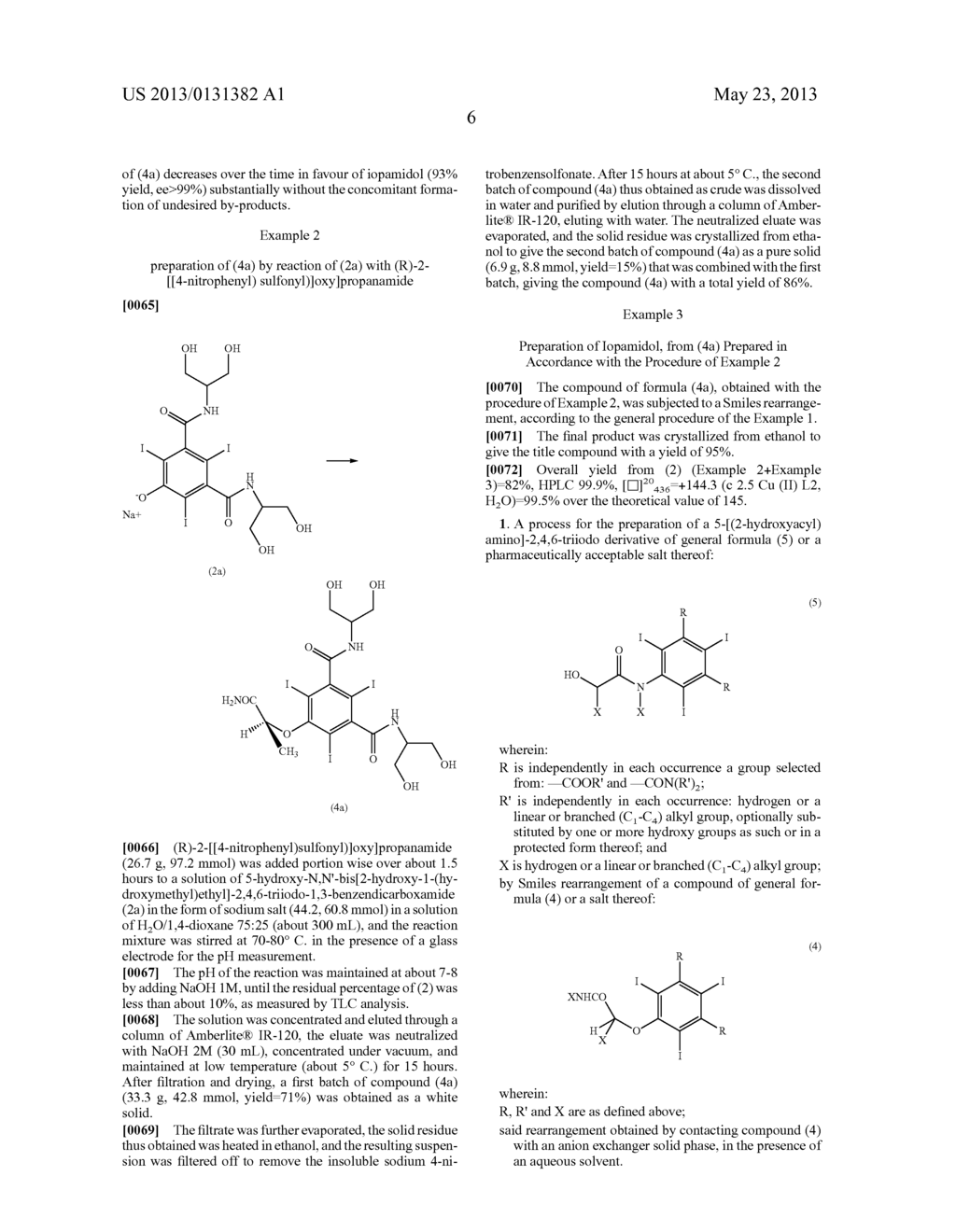 Process For The Preparation Of Contrast Agents - diagram, schematic, and image 07