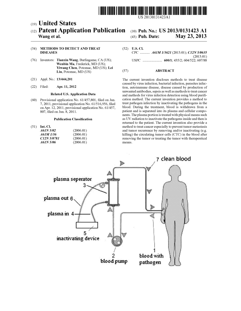 Methods to detect and treat diseases - diagram, schematic, and image 01