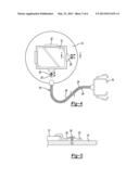 SYSTEM AND METHOD FOR REORIENTING AND DECREASING PATIENT ANXIETY IN A     MEDICAL FACILITY diagram and image