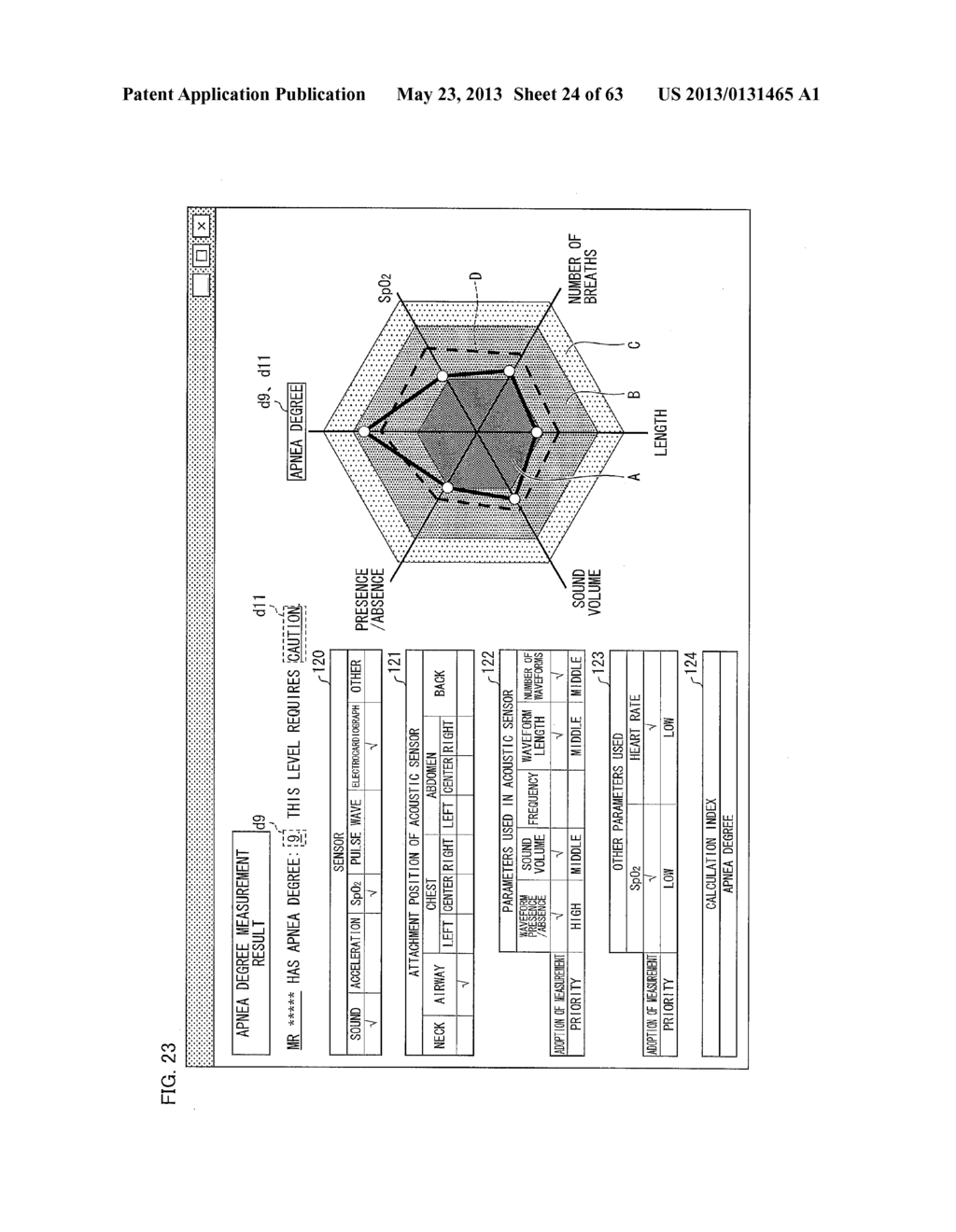 BIOMEASUREMENT DEVICE, BIOMEASUREMENT METHOD, CONTROL PROGRAM FOR A     BIOMEASUREMENT DEVICE, AND RECORDING MEDIUM WITH SAID CONTROL PROGRAM     RECORDED THEREON - diagram, schematic, and image 25