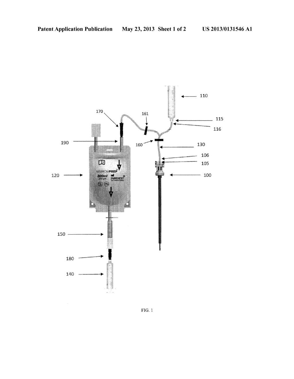 SYSTEM FOR COLLECTING AND PROCESSING  BONE MARROW - diagram, schematic, and image 02