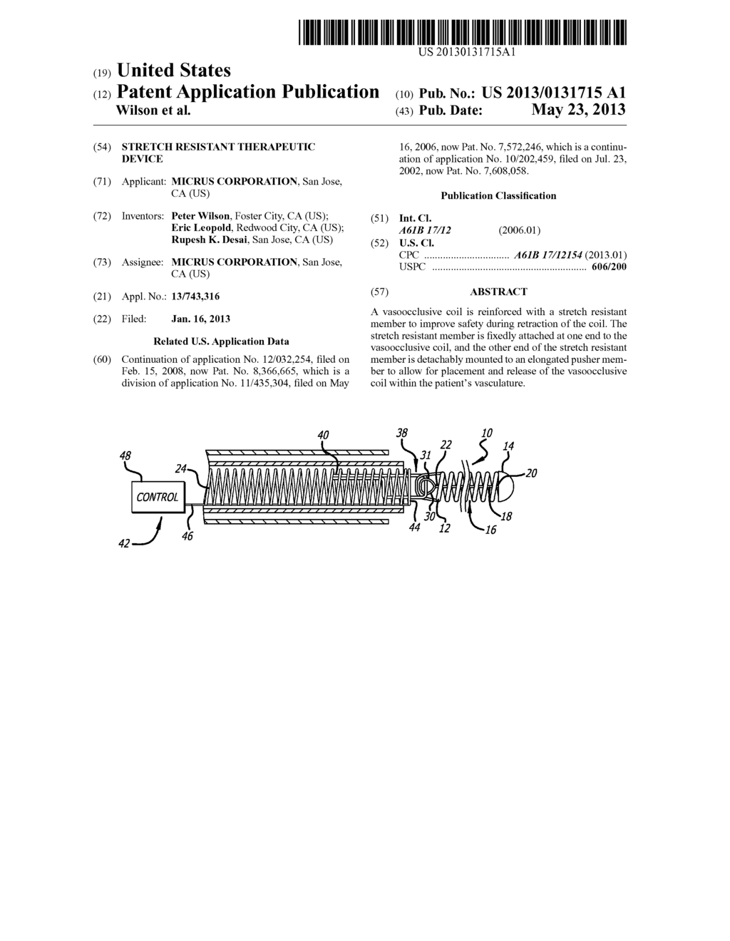 STRETCH RESISTANT THERAPEUTIC DEVICE - diagram, schematic, and image 01