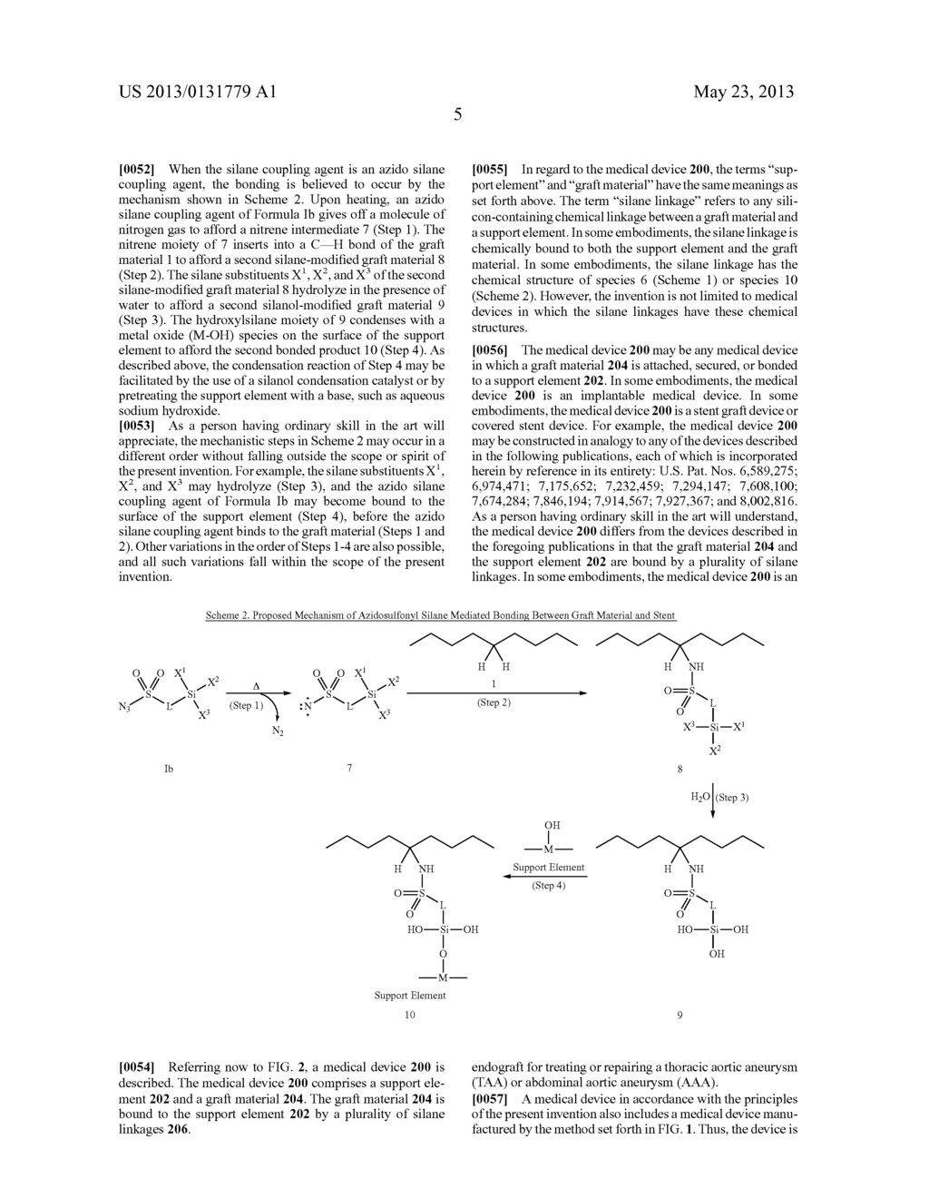 SILANE BONDED MEDICAL DEVICES AND METHOD OF MAKING SAME - diagram, schematic, and image 11