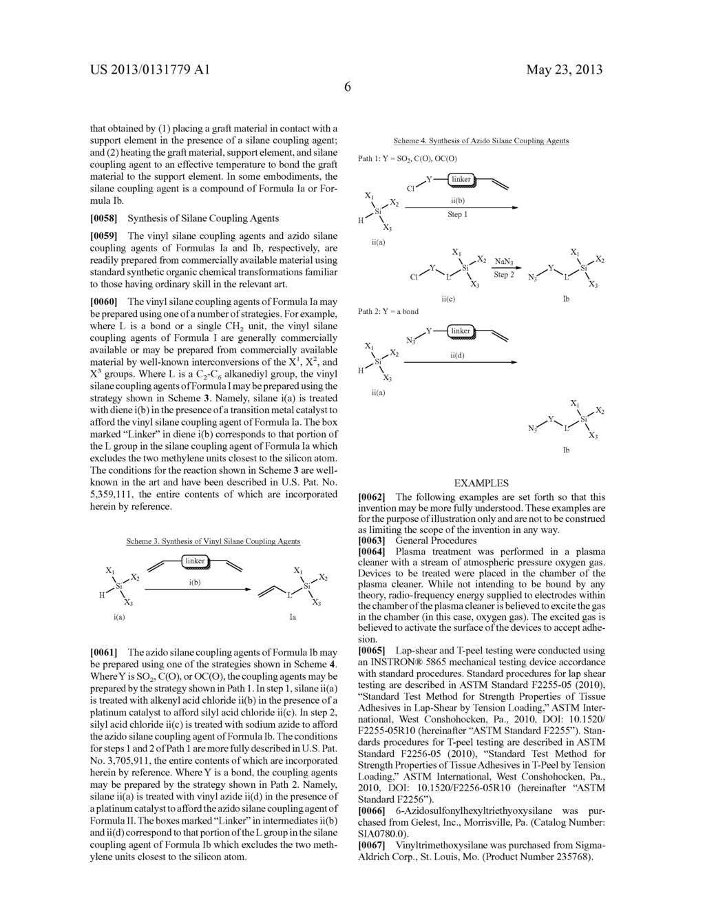 SILANE BONDED MEDICAL DEVICES AND METHOD OF MAKING SAME - diagram, schematic, and image 12