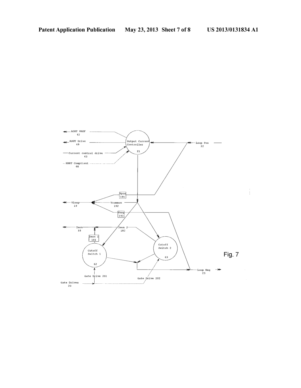 Method and Apparatus For Analogue Output Current Control - diagram, schematic, and image 08