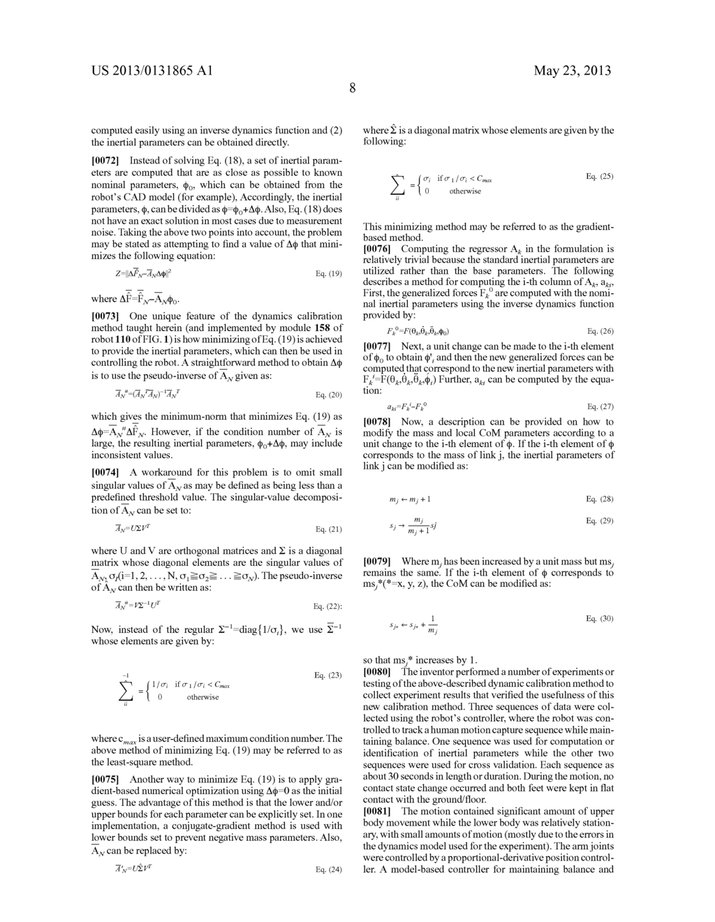 Kinematic and Dynamic Calibration Methods for Legged Robots with     Force-Controlled Joints - diagram, schematic, and image 15