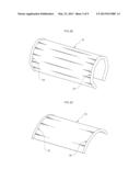 FLEXIBLE ELECTRONIC PRODUCT HAVING A SHAPE CHANGE CHARACTERISTIC AND     METHOD THEREOF diagram and image