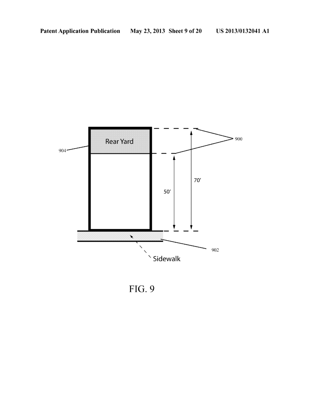 SYSTEM AND METHOD FOR 3-D MASSING OF A BUILDING ENVELOPE - diagram, schematic, and image 10