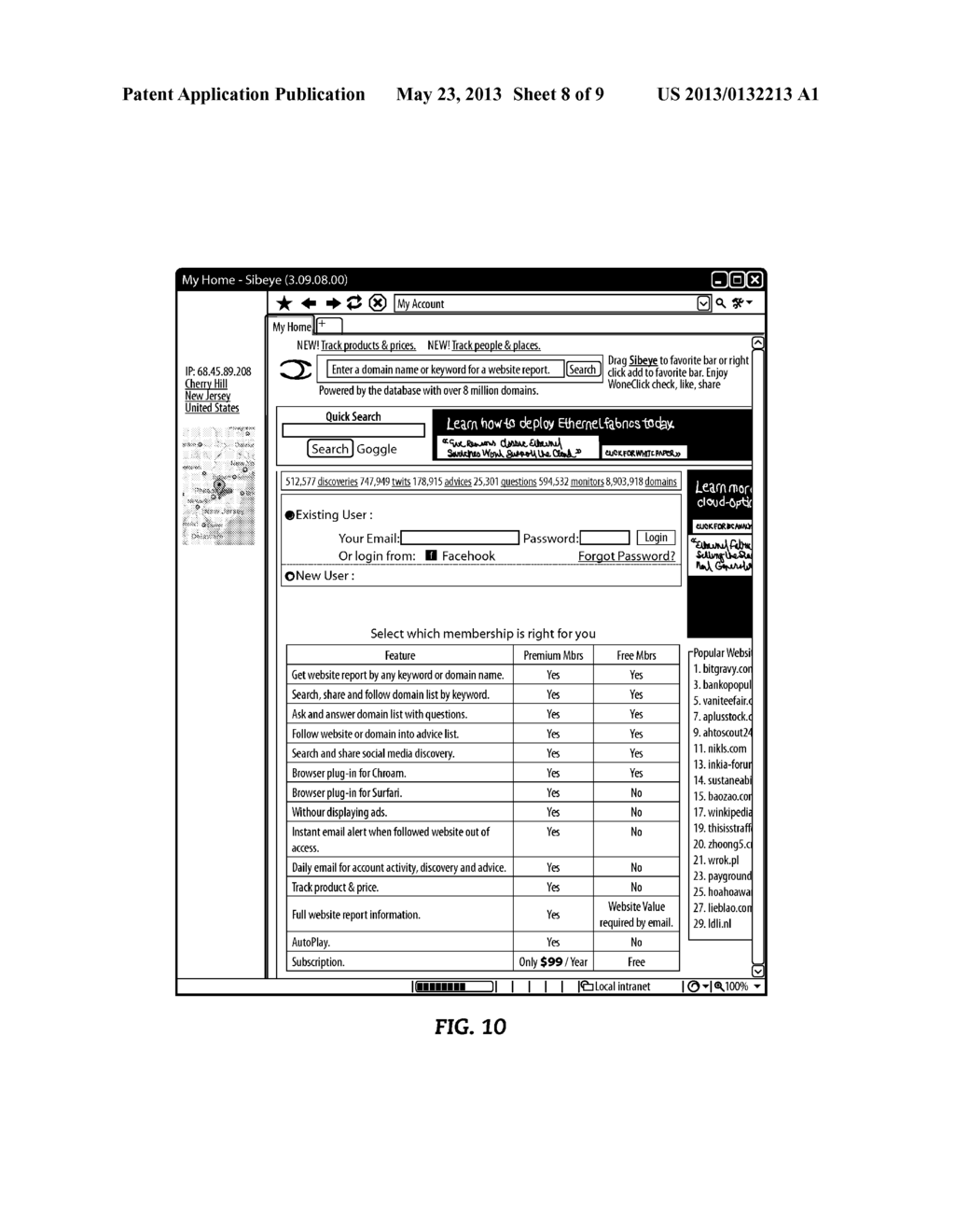 METHOD AND SYSTEM FOR PROVIDING PRICE COMPARISONS AND ALERTS - diagram, schematic, and image 09