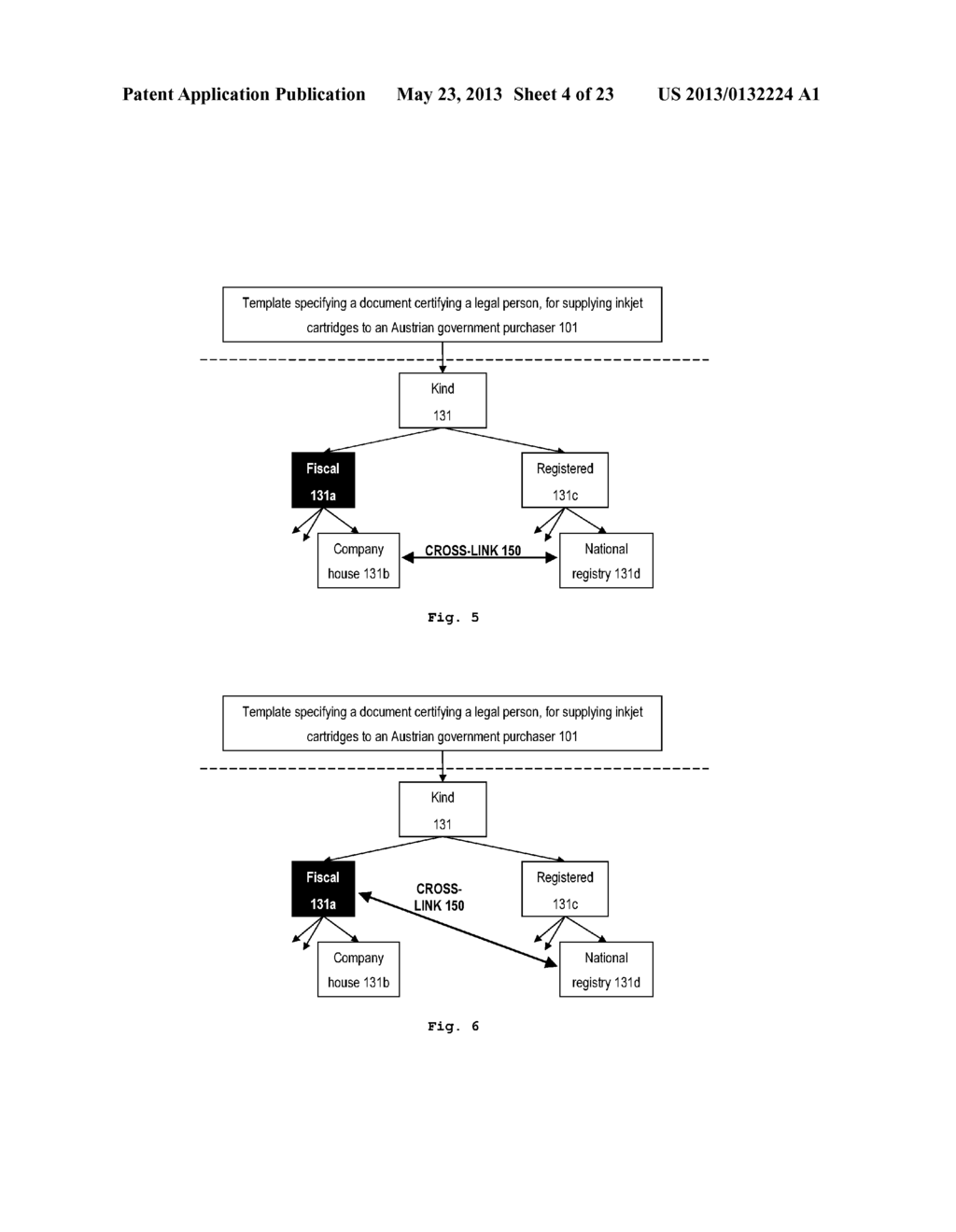 HIERARCHICAL CROSS-LINKED PURPOSE ORIENTED DOCUMENT VALIDATION SYSTEM AND     PROCESS - diagram, schematic, and image 05