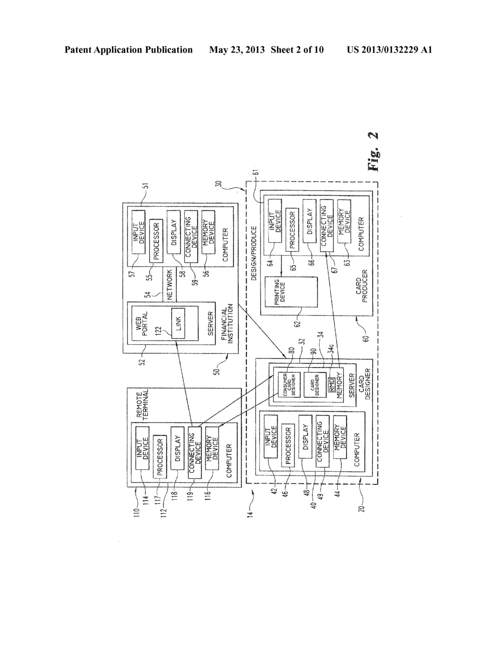 SYSTEMS AND METHODS FOR CREATING A USER CUSTOMIZED BANK CARD - diagram, schematic, and image 03