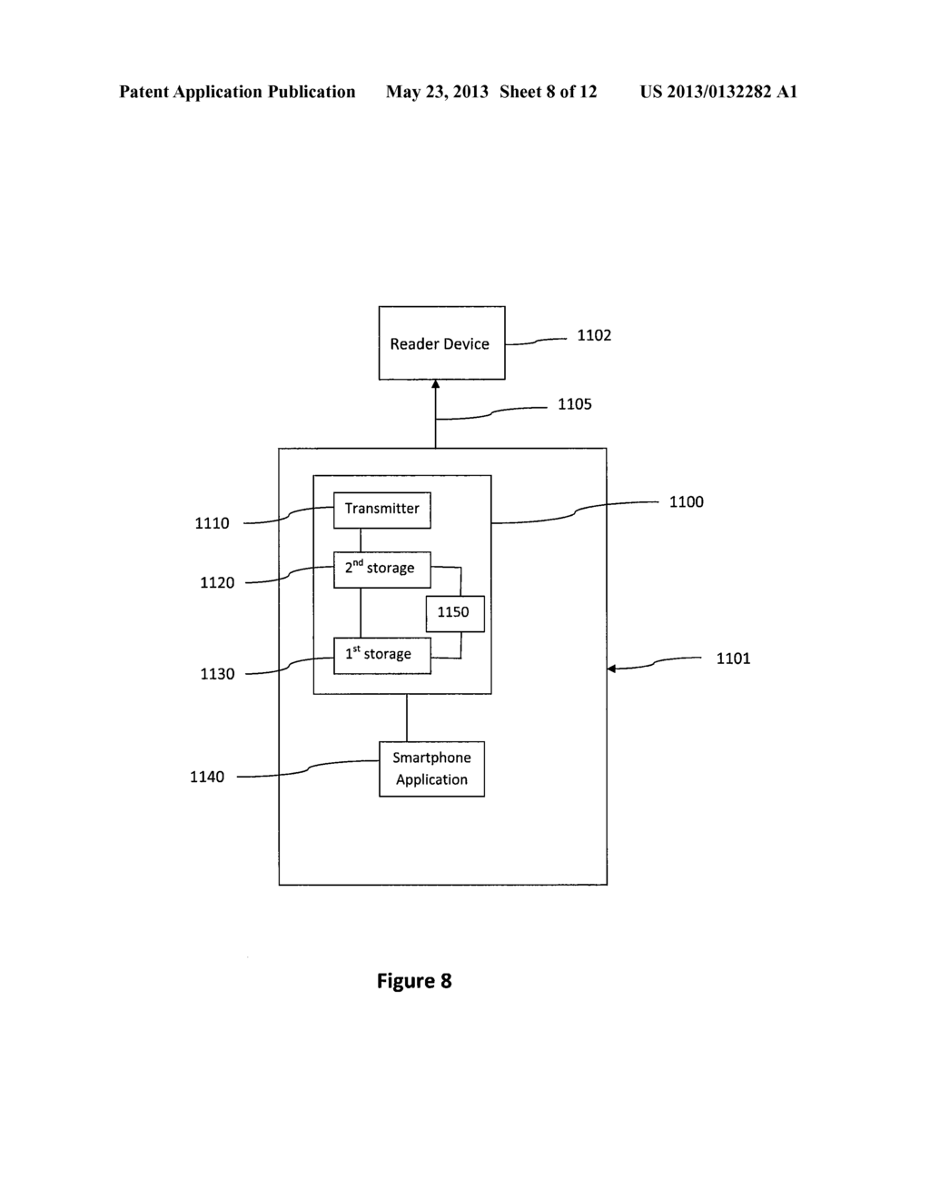 APPARATUS AND METHODS FOR PAYMENT TRANSACTIONS USING NEAR FIELD     COMMUNICATION - diagram, schematic, and image 09