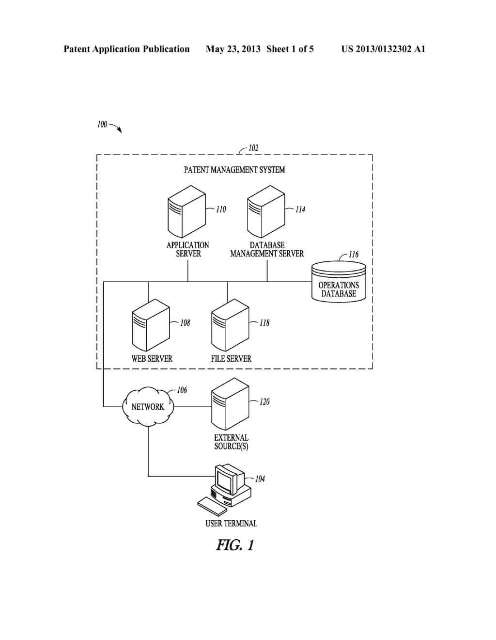 SYSTEMS, METHODS AND INTERFACES IN A PATENT PORTFOLIO MANAGEMENT SYSTEM - diagram, schematic, and image 02