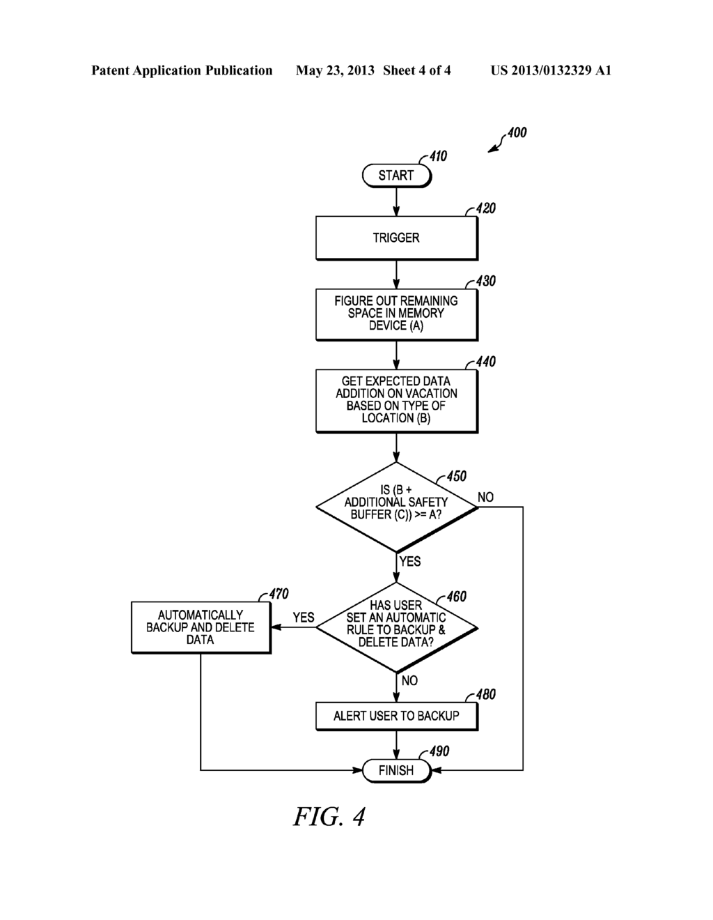 METHOD AND APPARATUS FOR PORTABLE ELECTRONIC DEVICE MEDIA DATA STORAGE - diagram, schematic, and image 05