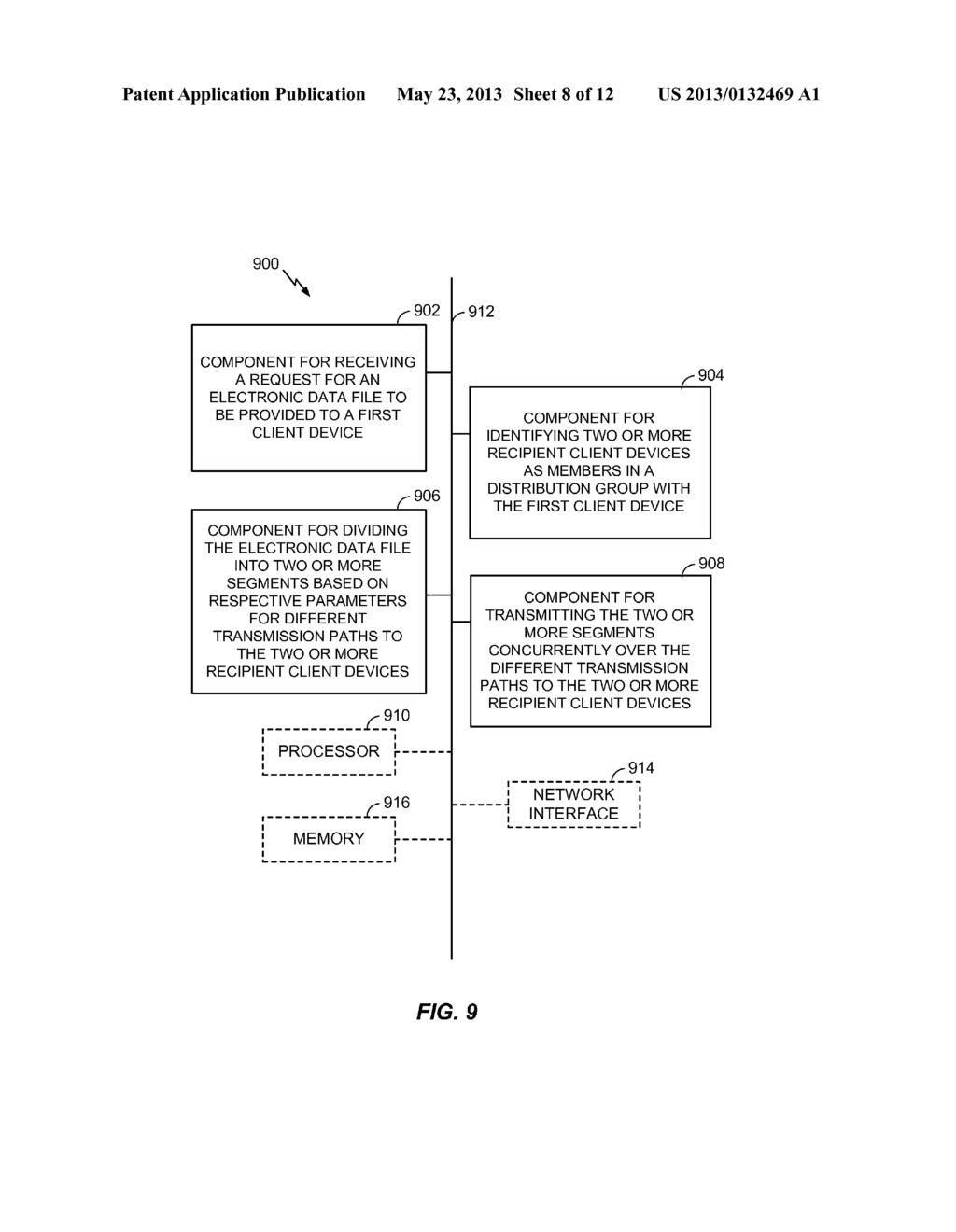 ELECTRONIC CONTENT DELIVERY USING DIVERSIFIED NETWORKS - diagram, schematic, and image 09