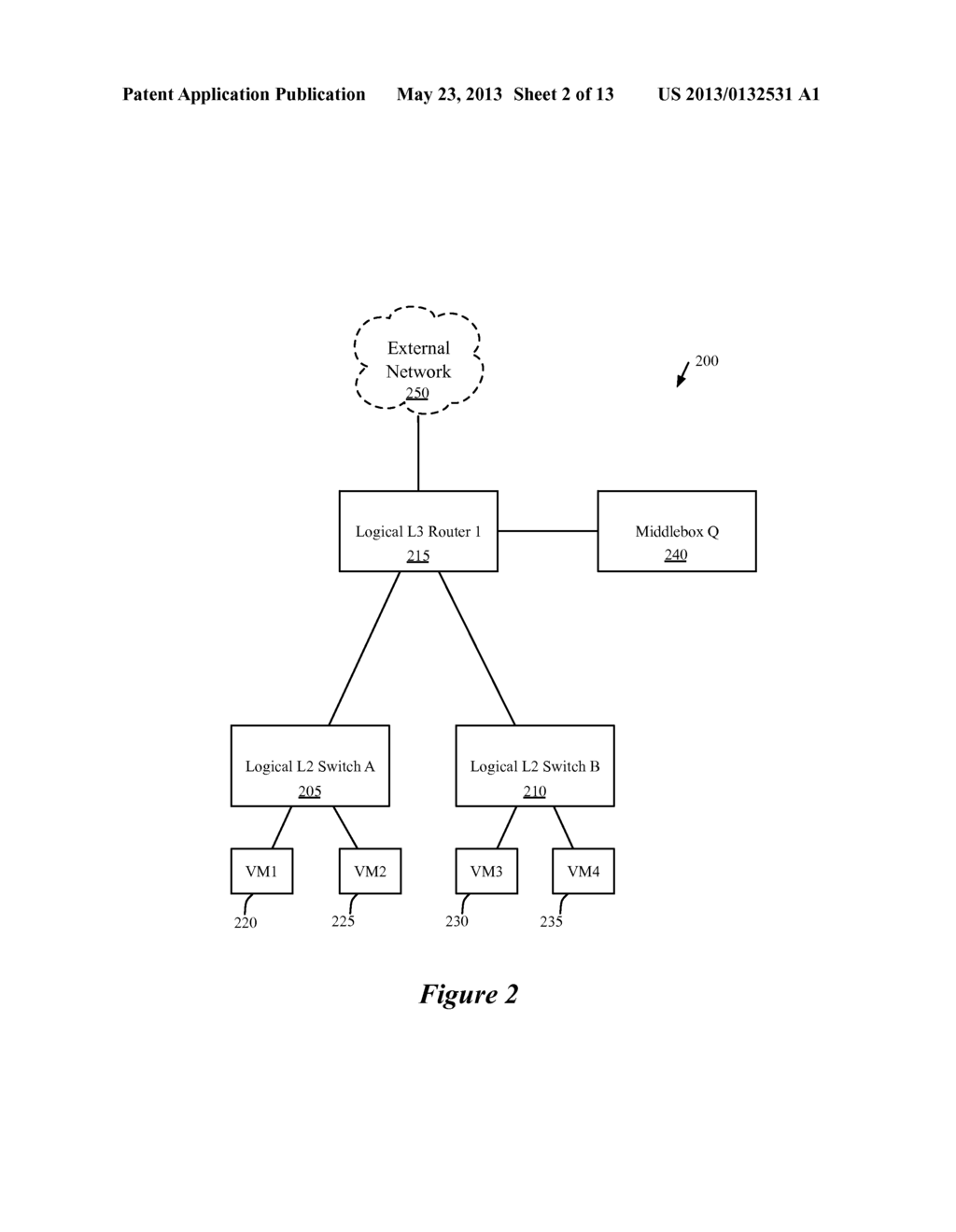 ARCHITECTURE OF NETWORKS WITH MIDDLEBOXES - diagram, schematic, and image 03