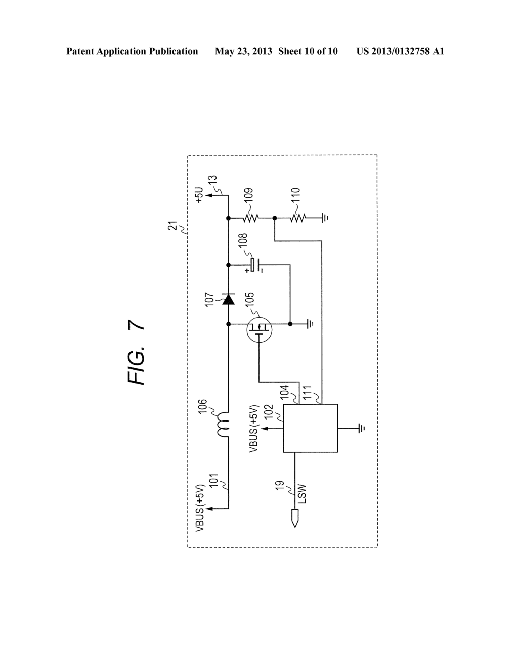 HUB DEVICE AND SYSTEM USING THE SAME - diagram, schematic, and image 11