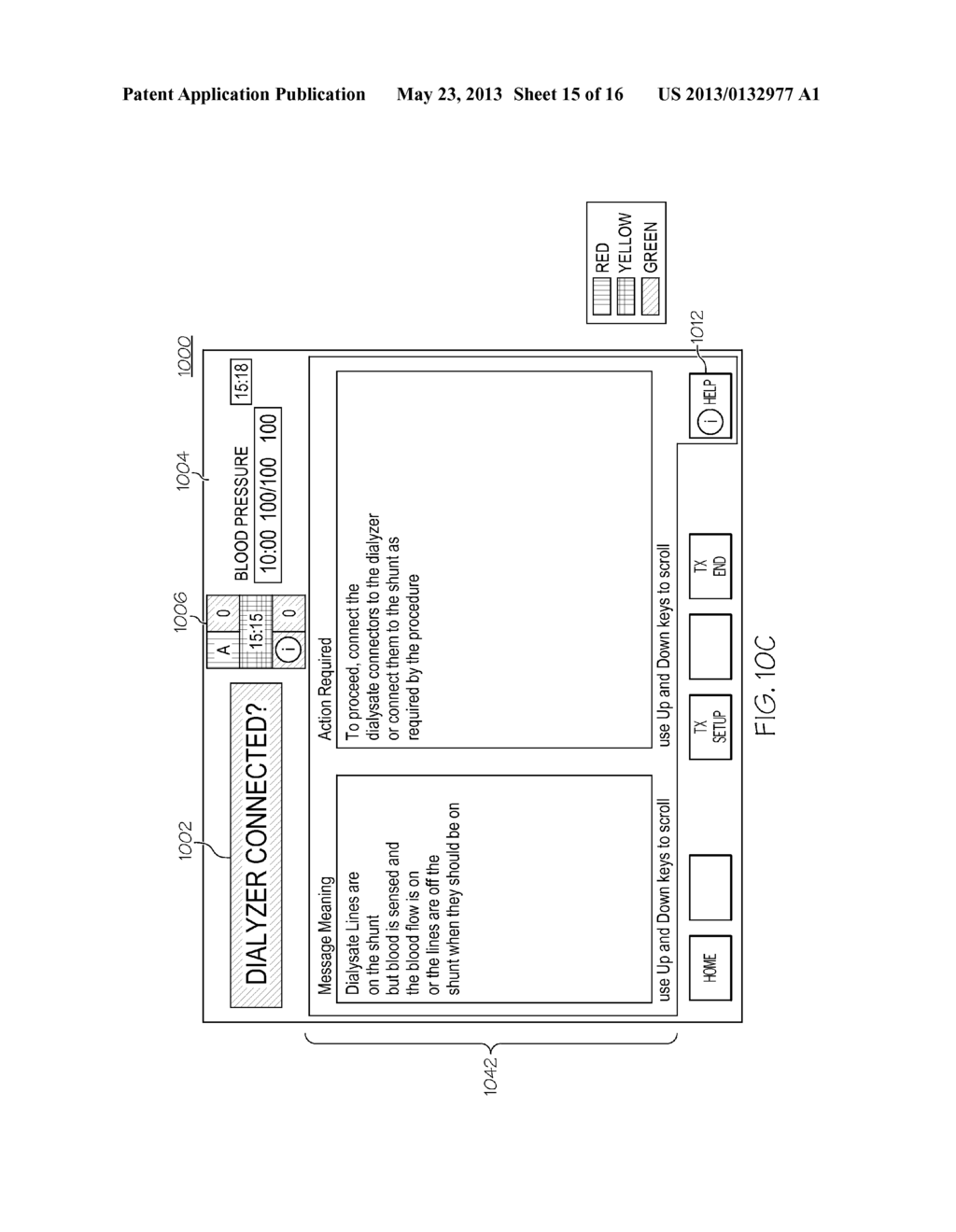 SYSTEMS AND METHODS FOR PROVIDING NOTIFICATIONS IN DIALYSIS SYSTEMS - diagram, schematic, and image 16