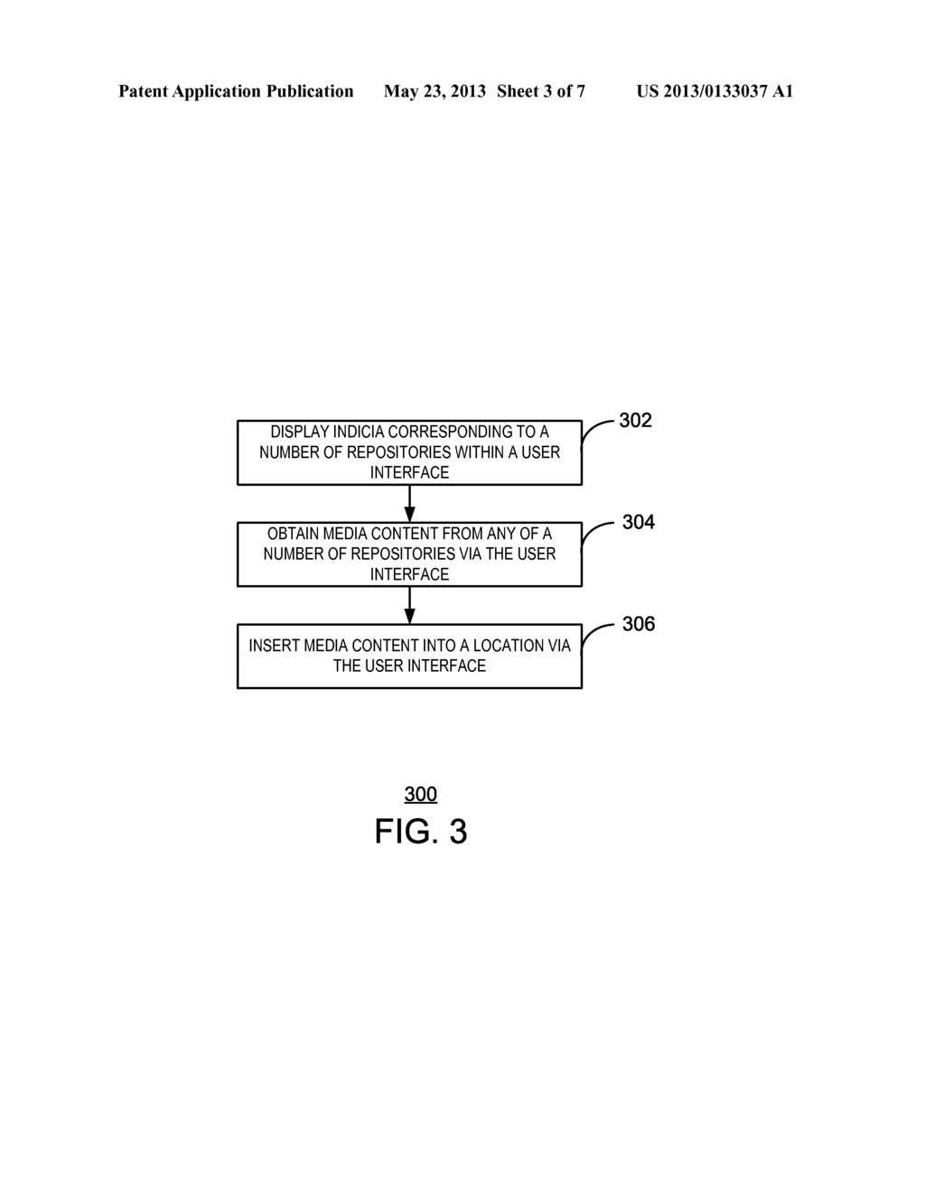 INSERTING MEDIA CONTENT FROM MULTIPLE REPOSITORIES - diagram, schematic, and image 04