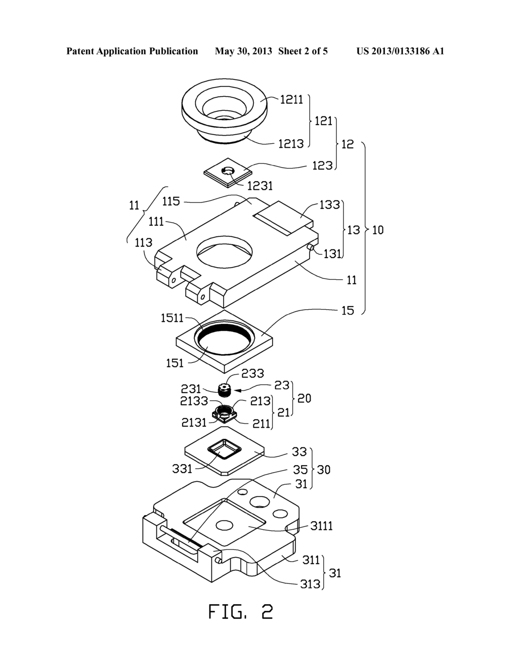 ASSEMBLY TOOL FOR ASSEMBLING LENS MODULES - diagram, schematic, and image 03