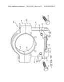 FIREARM ATTACHMENT ASSEMBLY, MEMBER FOR ATTACHING AND METHOD OF SECURING diagram and image